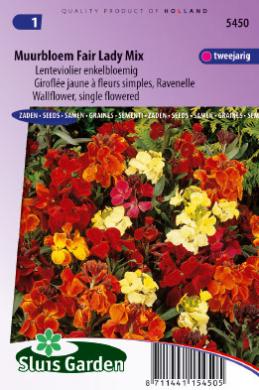 Cheiranthus Erysimum cheiri Fair Lady mix 0,6 g cca 270 semien